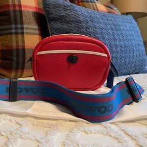 Coach Red and Blue Crossbody Bag
